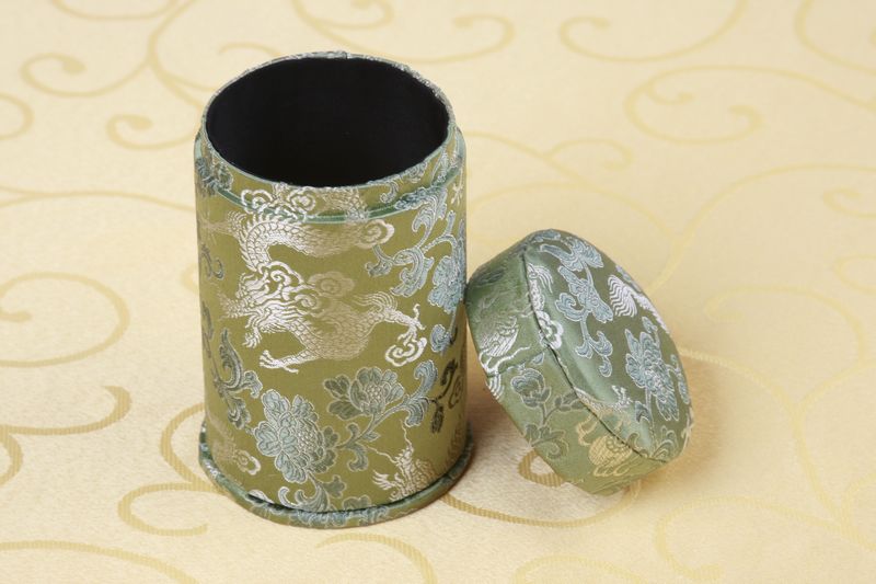 云锦茶叶罐
