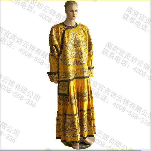 云锦龙袍